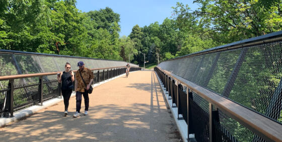 Glen Road Pedestrian Bridge & Tunnel