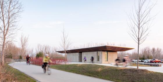 Tommy Thompson Park Pavilion by DTAH. (Image by Scott Norsworthy)